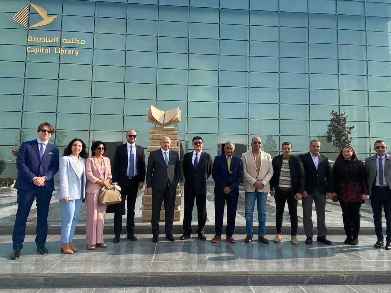 "العاصمة الإدارية" تستقبل وفدًا من بنك التنمية الجديد التابع لتحالف "بريكس"