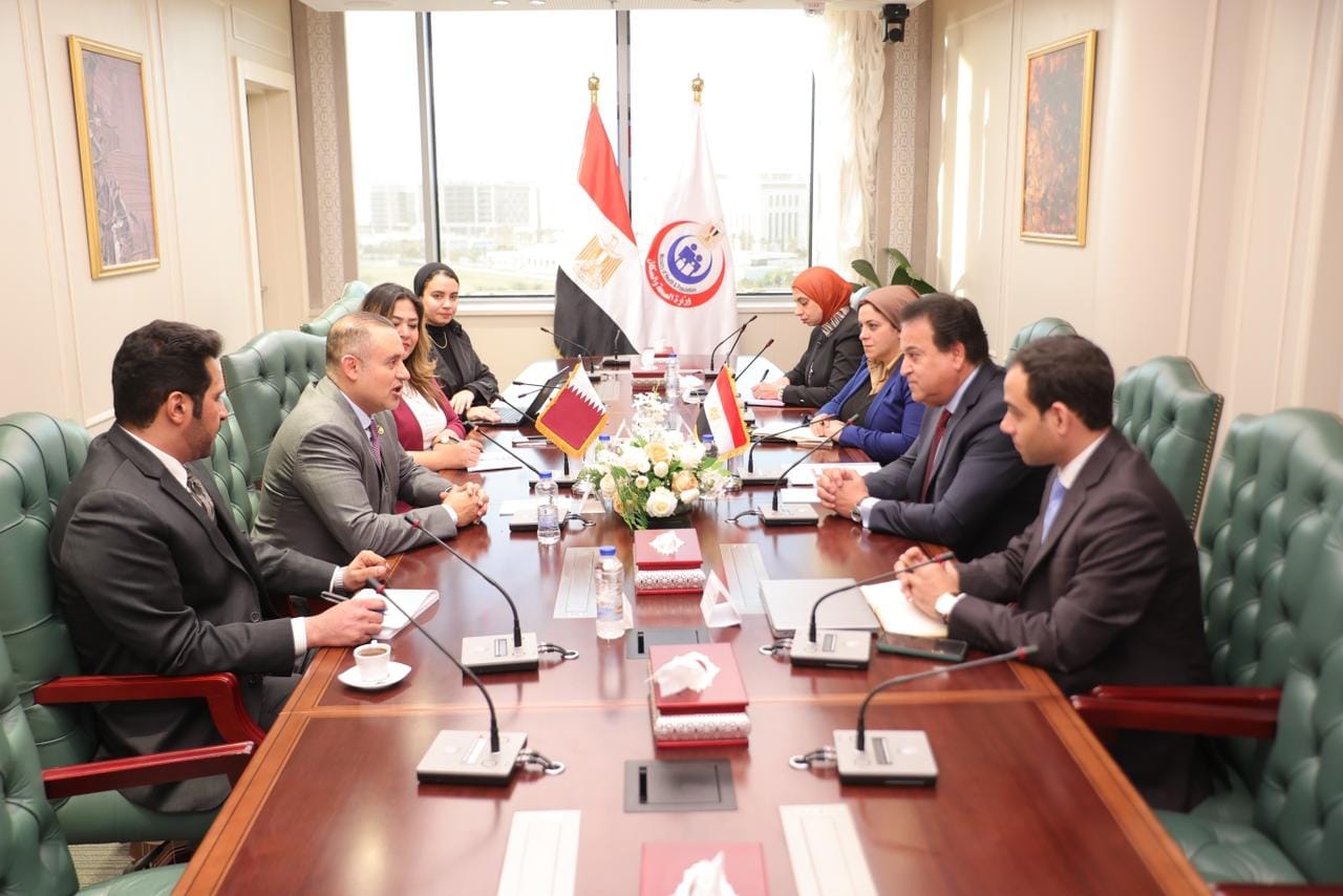 مصر تبحث إعادة تفعيل الاتفاقيات الصحية مع قطر