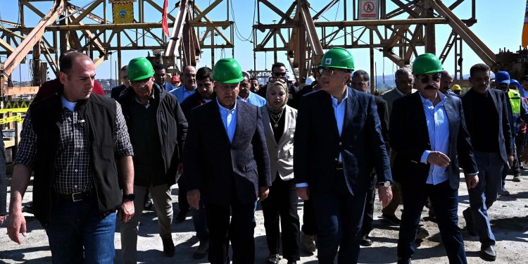 95% نسبة تنفيذ أعمال مشروع محور بديل خزان أسوان