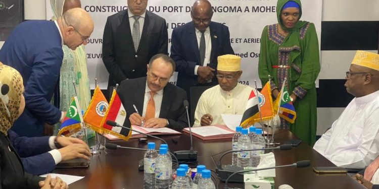 "المقاولون العرب" توقع عقد إنشاء ميناء في جزر القمر بـ60 مليون يورو