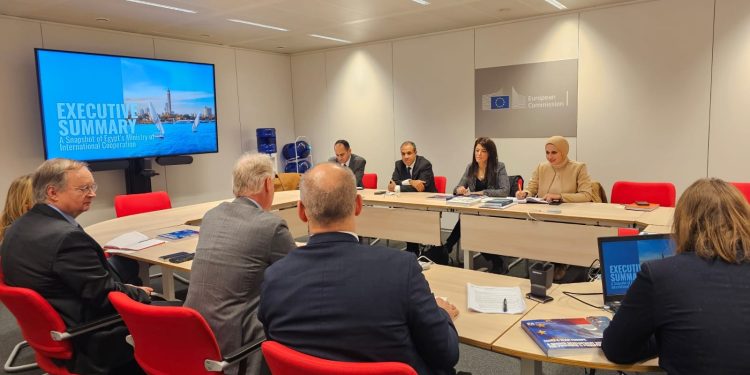 "المشاط" تبحث أولويات المرحلة المقبلة في إطار التعاون المصري الأوروبي