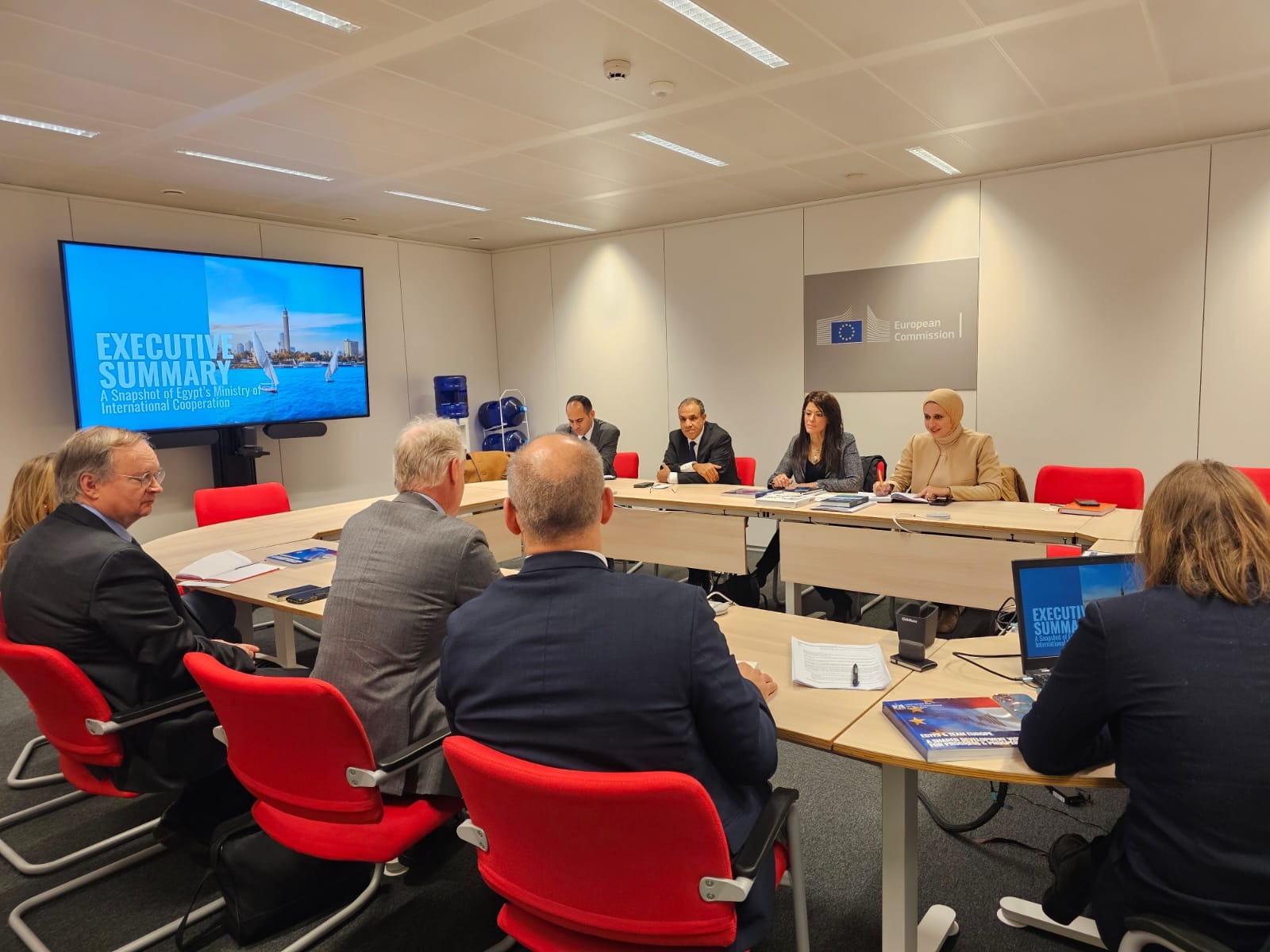 "المشاط" تبحث أولويات المرحلة المقبلة في إطار التعاون المصري الأوروبي