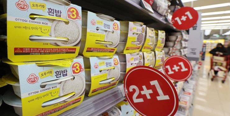 منتجات الأرز الكورية