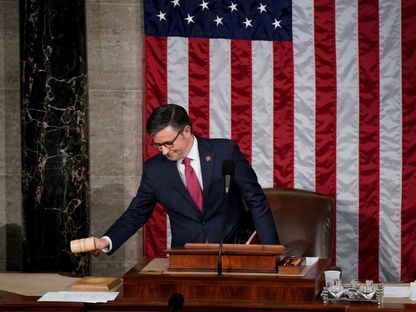 رئيس مجلس النواب الأمريكي مايك جونسون