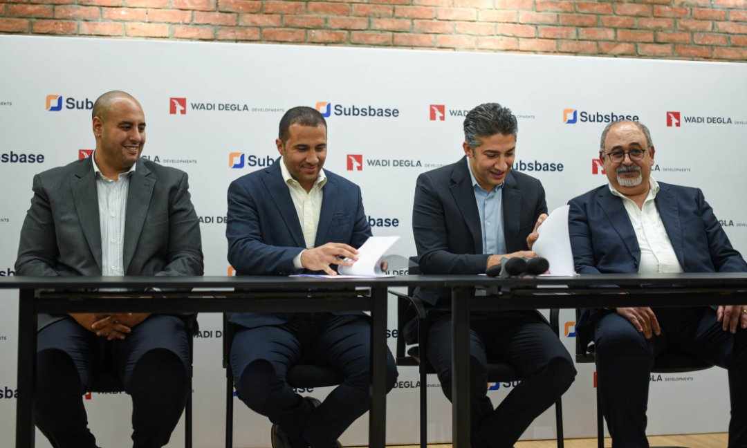 "وادى دجلة العقارية" توقع شراكة مع "Subsbase" المدعومة من بنك مصر