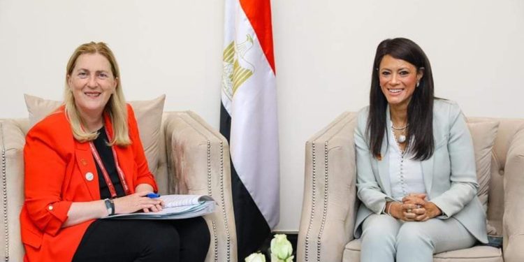 وزيرة التعاون الدولى