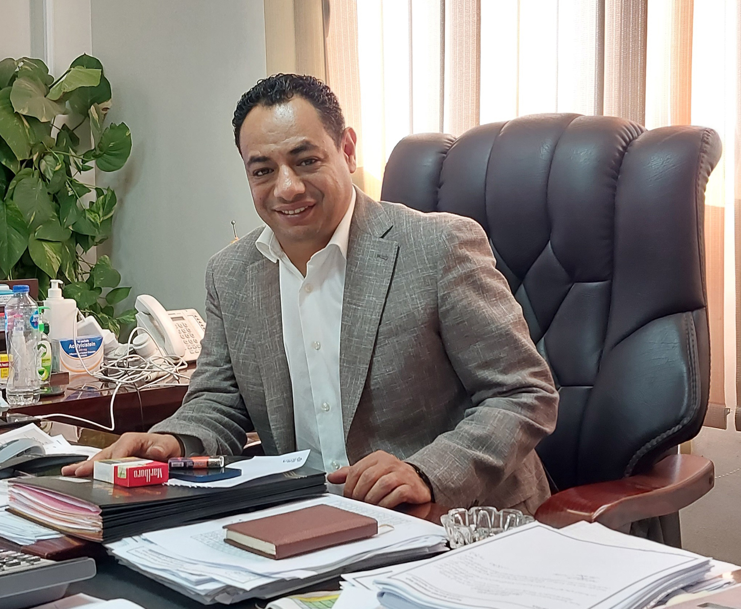 محمد مصطفى رئيس جهاز مدينة حدائق أكتوبر