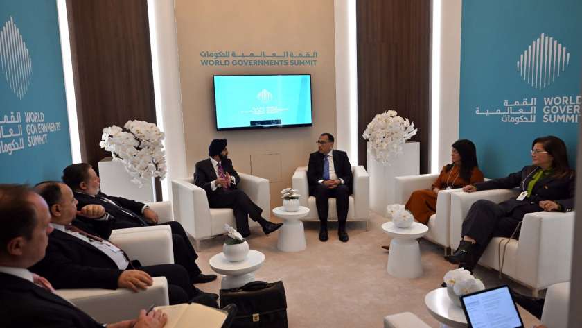 رئيس الوزراء يبحث ملفات التعاون المشتركة بين مصر والبنك الدولي