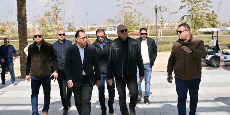 التجريبى لمشروع الحدائق المركزية بالعاصمة الإدارية