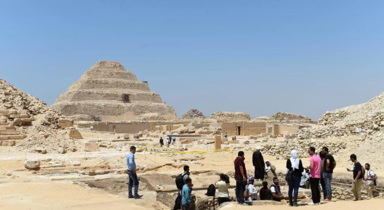 منطقة سقارة ؛ الآثار ؛ السياحة