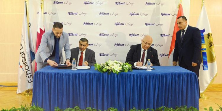 شراكة استراتيجية بين "نايل سات" و"القطرية للأقمار الصناعية"