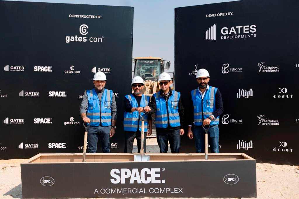 "Gates" تنتهى من أعمال الحفر بمشروع "Space commercial" بالشيخ زايد