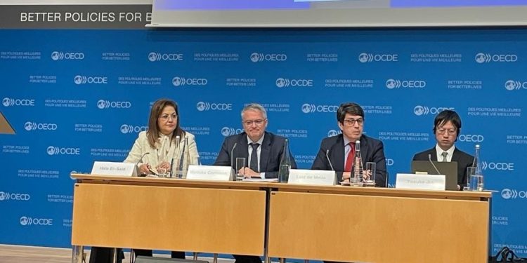 وزيرة التخطيط تشارك في إطلاق تقرير OECD الاقتصادي لمصر بمقر المنظمة بباريس