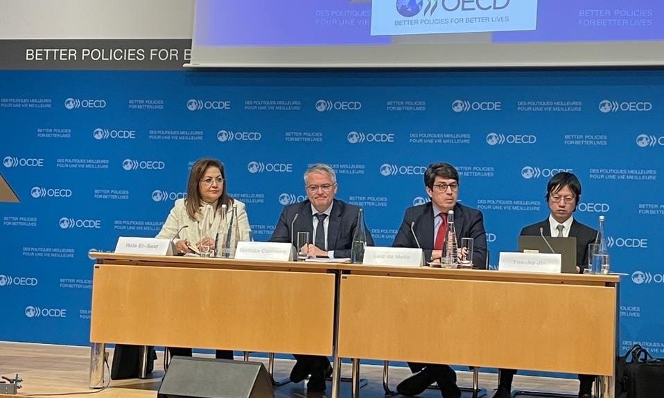 وزيرة التخطيط تشارك في إطلاق تقرير OECD الاقتصادي لمصر بمقر المنظمة بباريس