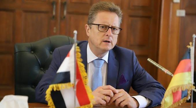 السفير الألمانى فى القاهرة فرانك هارتمان