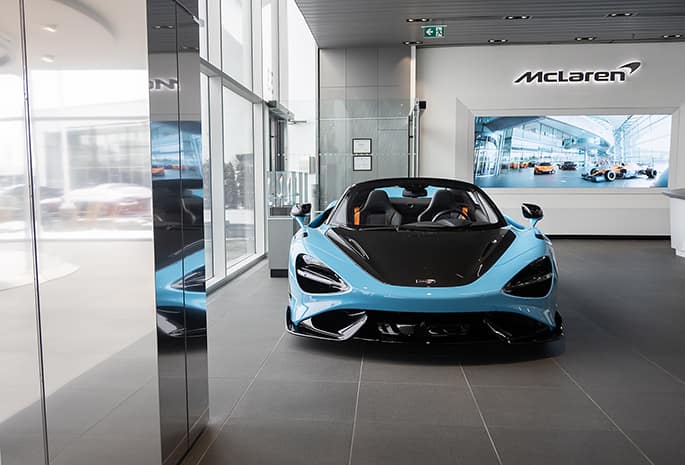 McLaren للسيارات الفاخرة
