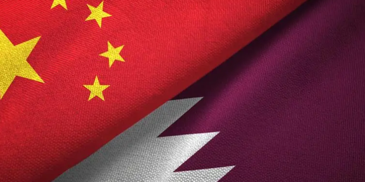 الصين وقطر