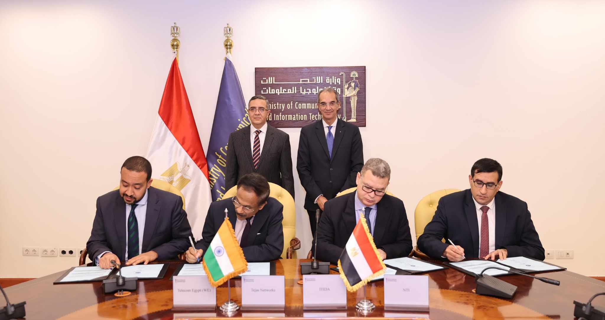 مصر تتعاون مع الهند لتعميق التصنيع المحلى لمنتجات الاتصالات