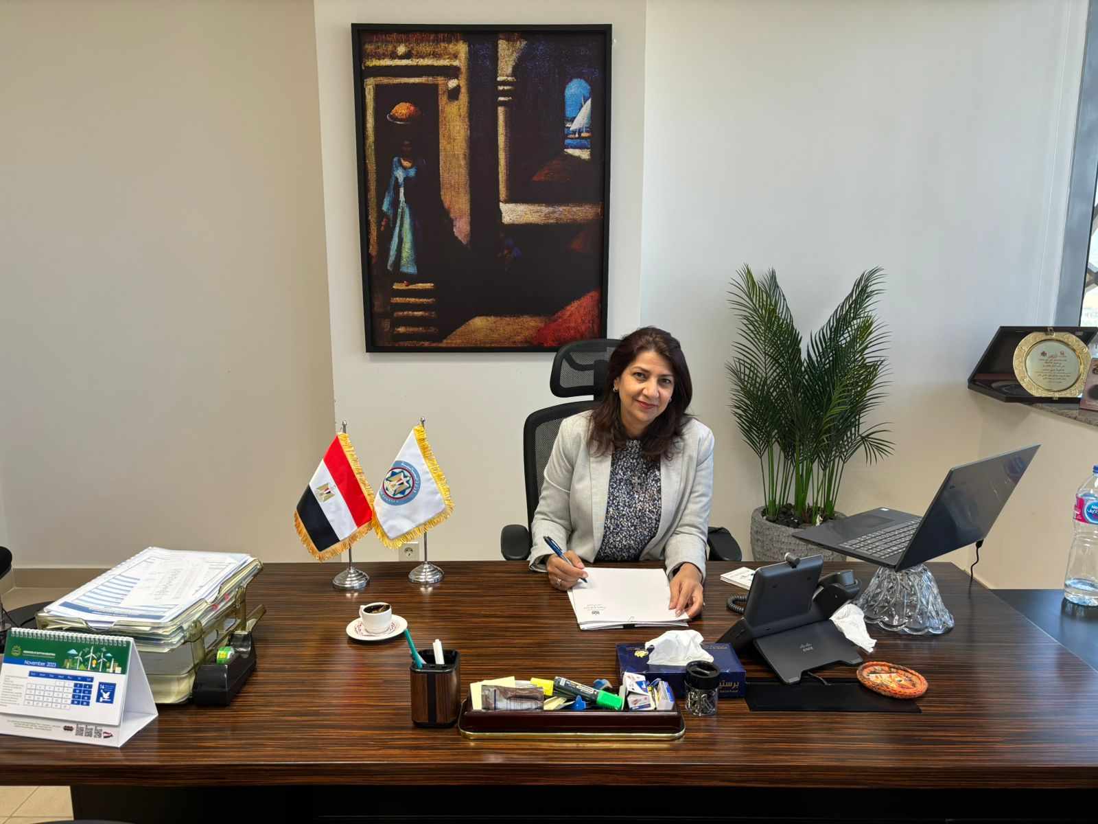 منى ناصر مساعد وزير المالية