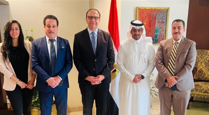 رئيس هيئة المعارض يبحث مع وفد سعودي إطلاق معرض للمنتجات المصرية بالمملكة
