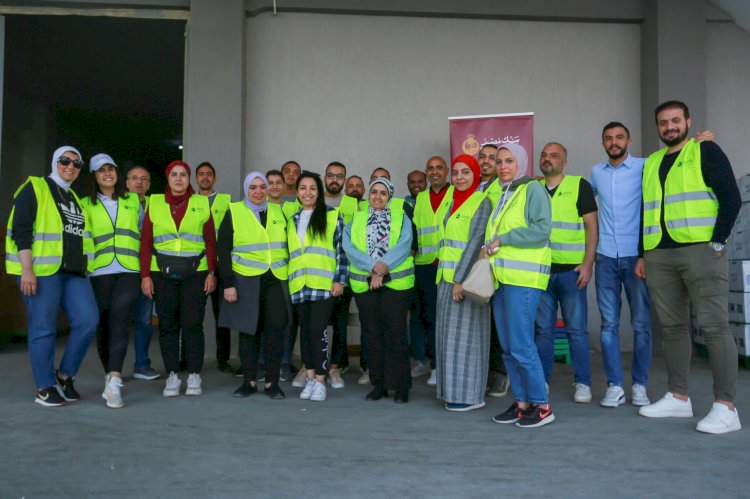 بنك مصر يساهم فى توزيع 126 ألف كرتونة غذائية خلال رمضان