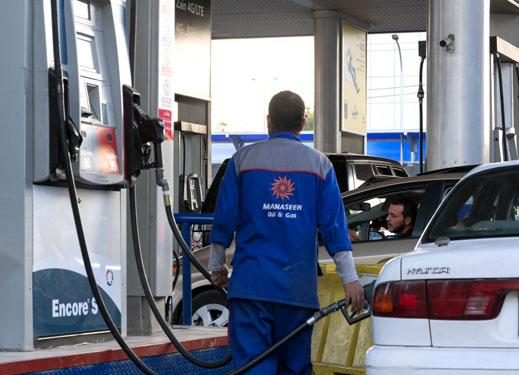 محطات الوقود في الأردن