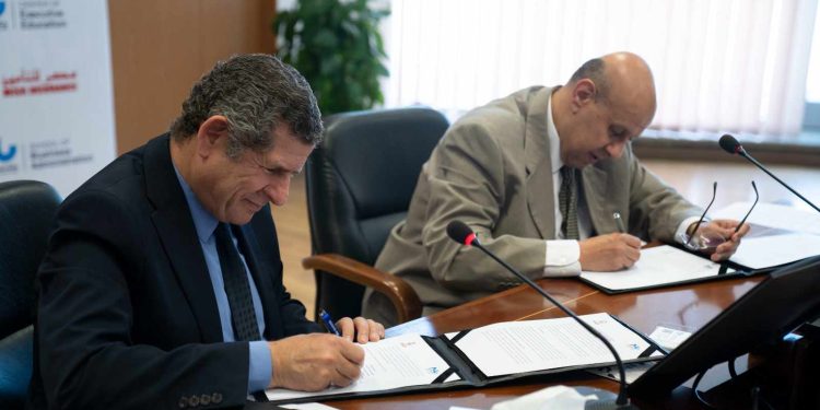 "مصر للتأمين" توقع مذكرة تفاهم مع جامعة النيل الأهلية