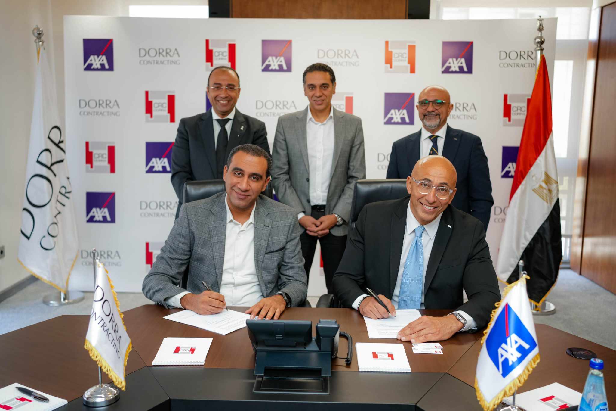 “الهندسية للإنشاء” تتعاون مع “أكسا مصر” لتوفير خدمات طبية وتأمينية