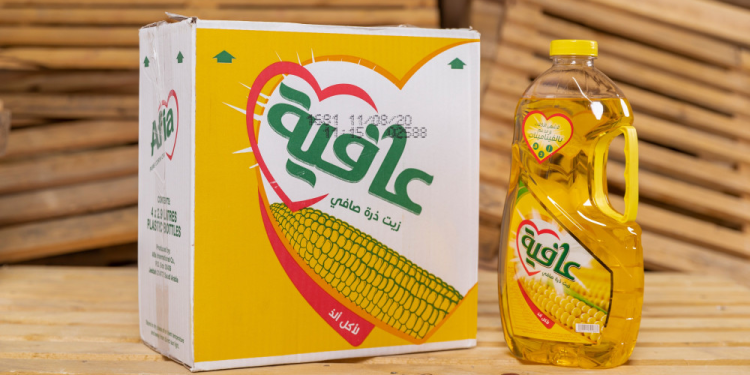 زيت عافية إحدى منتجات شركة صافولا للأغذية