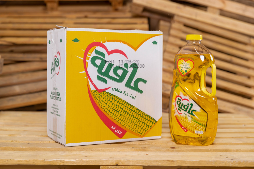 زيت عافية إحدى منتجات شركة صافولا للأغذية