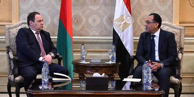 رئيس الوزراء: فرص واعدة للاستثمار بين مصر وبيلاروسيا