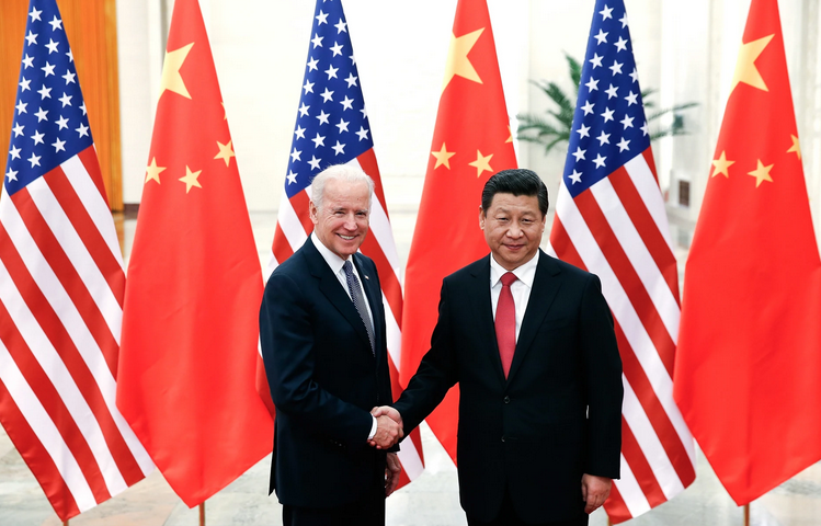 الرئيس الصيني والرئيس الأمريكي