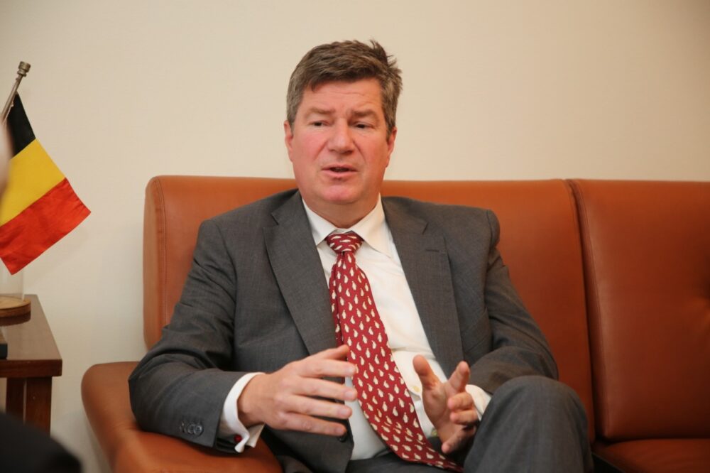 سفير بلجيكا لدى مصر، فرانسوا كورنييه دى إلزيوس