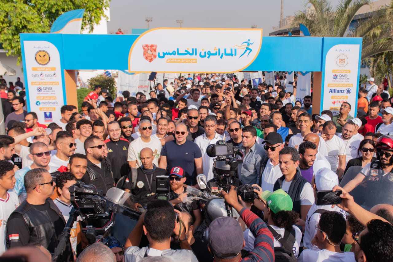 “المصرى للتأمين” ينظم الماراثون الرياضى الخامس بمشاركة 2000 متسابق