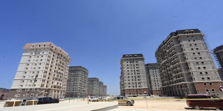 "الإسكان": تنفيذ 64 برجاً و310 فيلات فى "صواري" بـ"غرب كارفور"