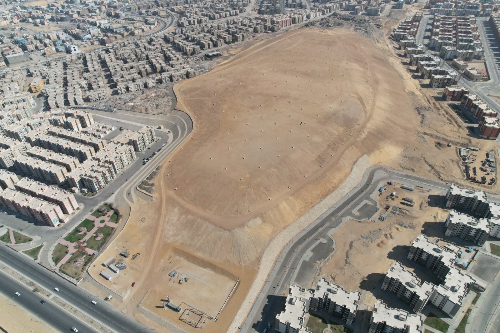 الانتهاء من المرحلة الأولى للغلق الآمن لمقلب السلام خلال شهرين