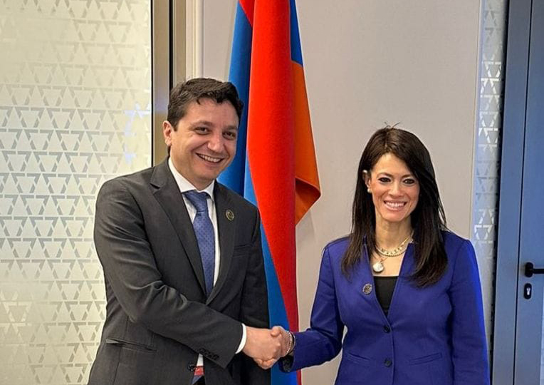 وزيرة التعاون الدولي تبحث ترتيبات الدورة الـ6 للجنة المشتركة المصرية الأرمينية