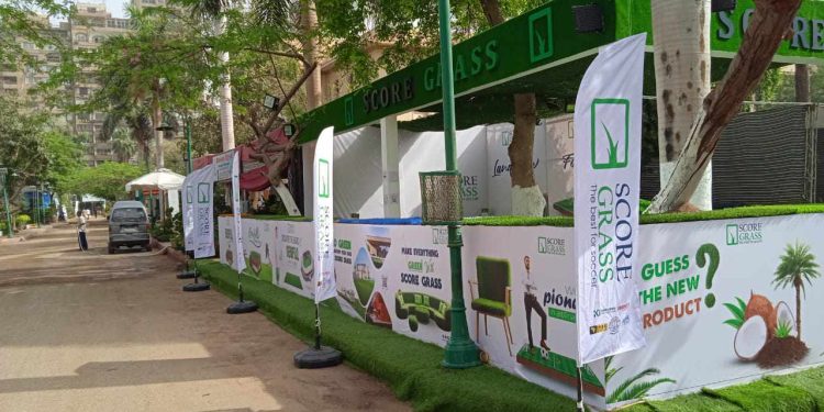 "سكور جراس" تشارك فى معرض الزهور للمرة العاشرة على التوالى