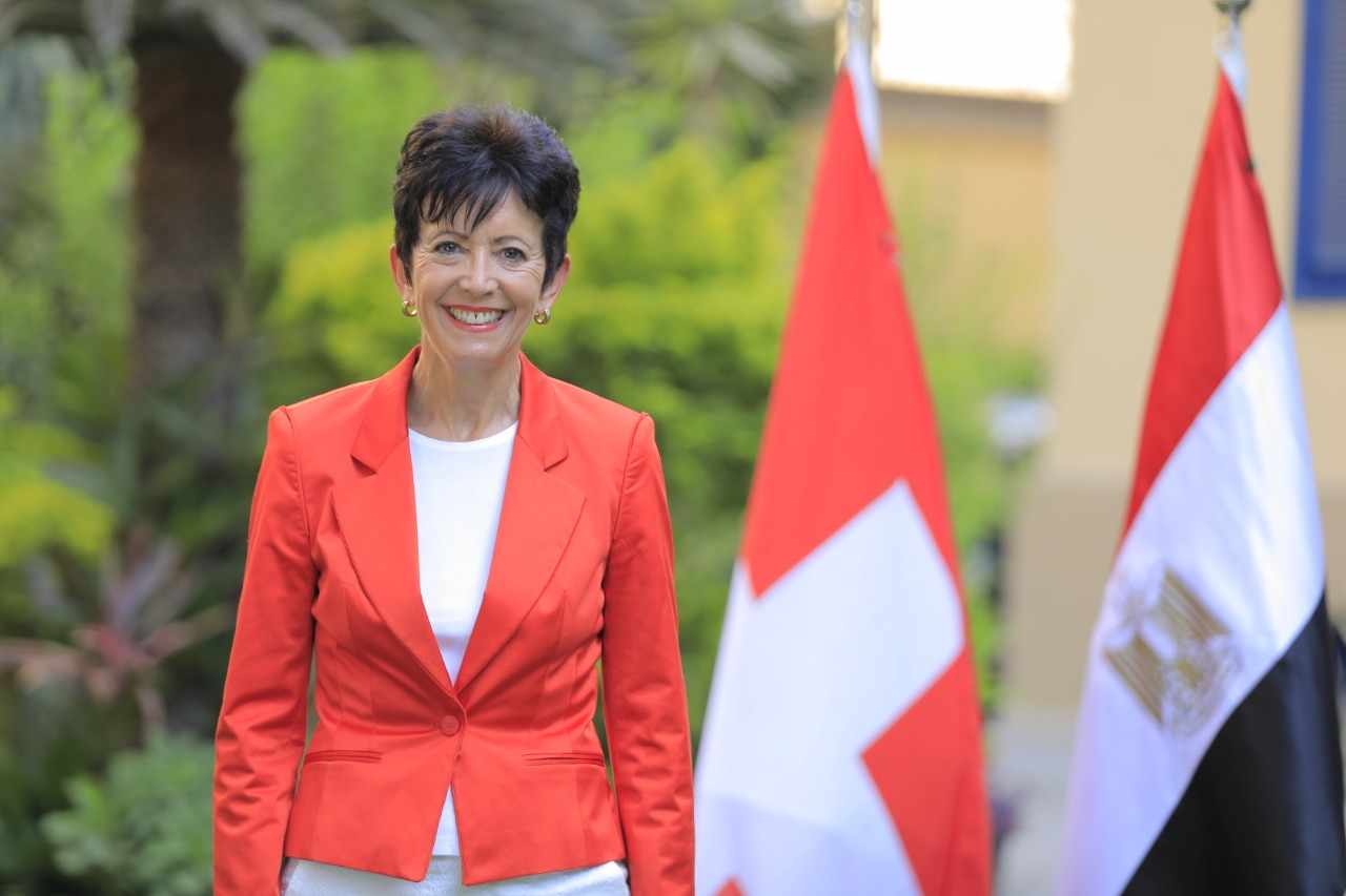 إيفون باومان سفيرة سويسرا بالقاهرة