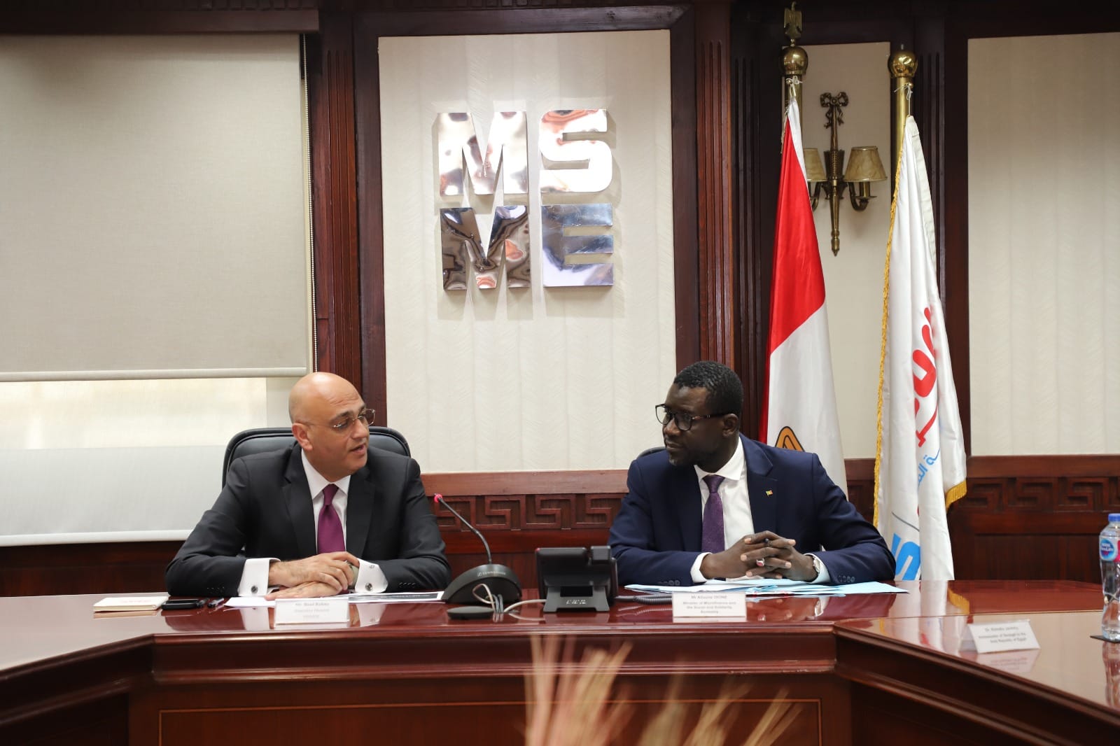 رئيس "تنمية المشروعات" يبحث تعزيز التعاون وتبادل الخبرات بين مصر والسنغال