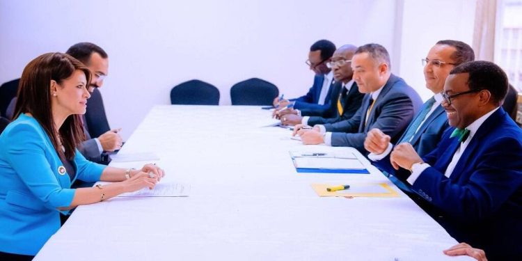 المشاط تناقش محفظة التعاون المشترك مع بنك التنمية الإفريقي