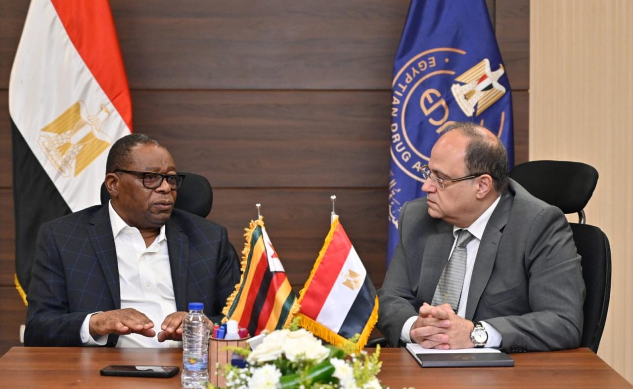 هيئة الدواء المصرية تبحث فرص الاستثمار المتاحة في زيمبابوي