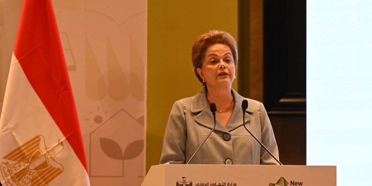 ديلما روسيف، رئيسة بنك التنمية الجديد