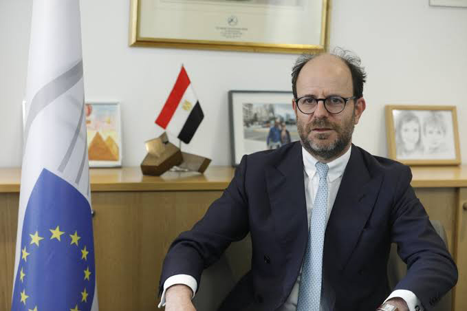 جويدو كلارى، رئيس بنك الاستثمار الأوروبى في مصر