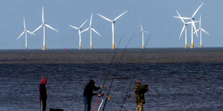 محطات الرياح فى بريطانيا