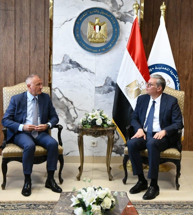 وزير البترول: نتطلع لتحقيق المزيد من النجاحات المشتركة مع "إيني"