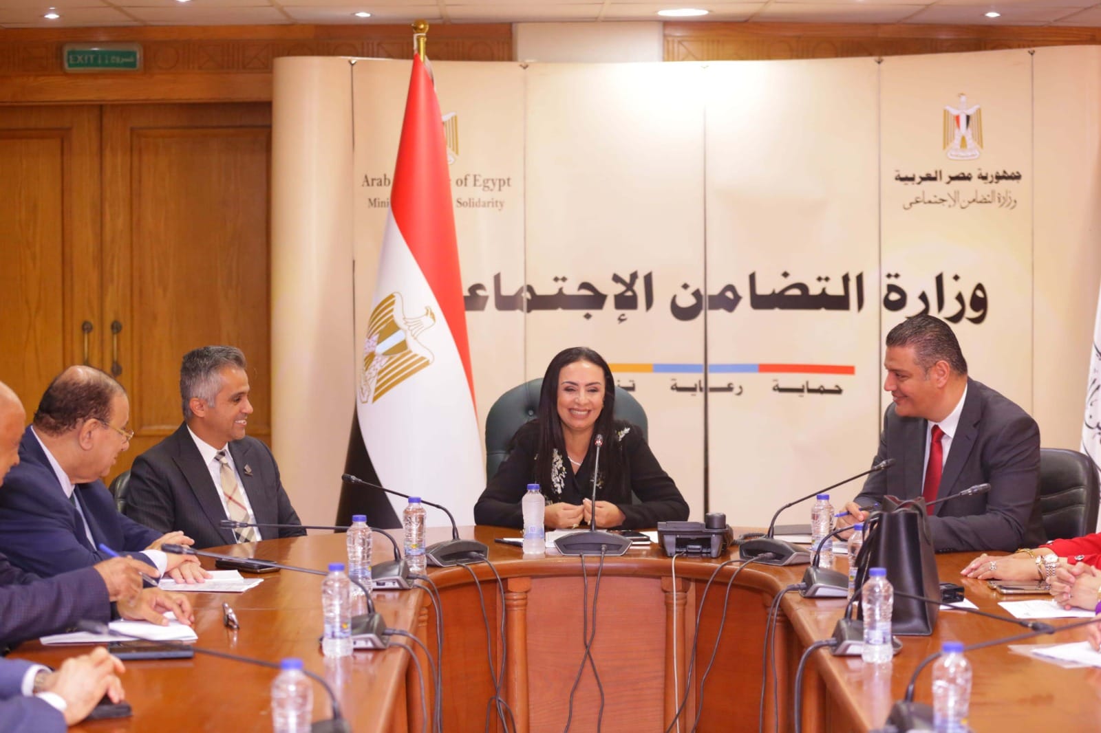 وزيرة التضامن: مراجعة قاعدة بيانات «تكافل وكرامة» لإدخال مزيد من الأسر