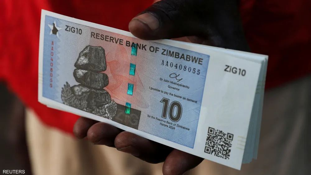 عملة زيمبابوي الجديدة