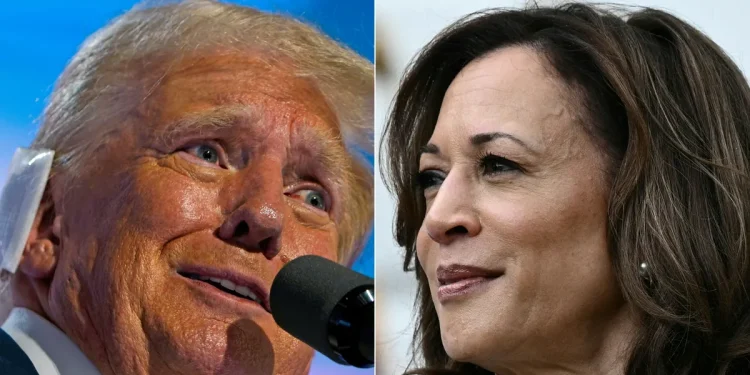 كامالا هاريس وترامب
