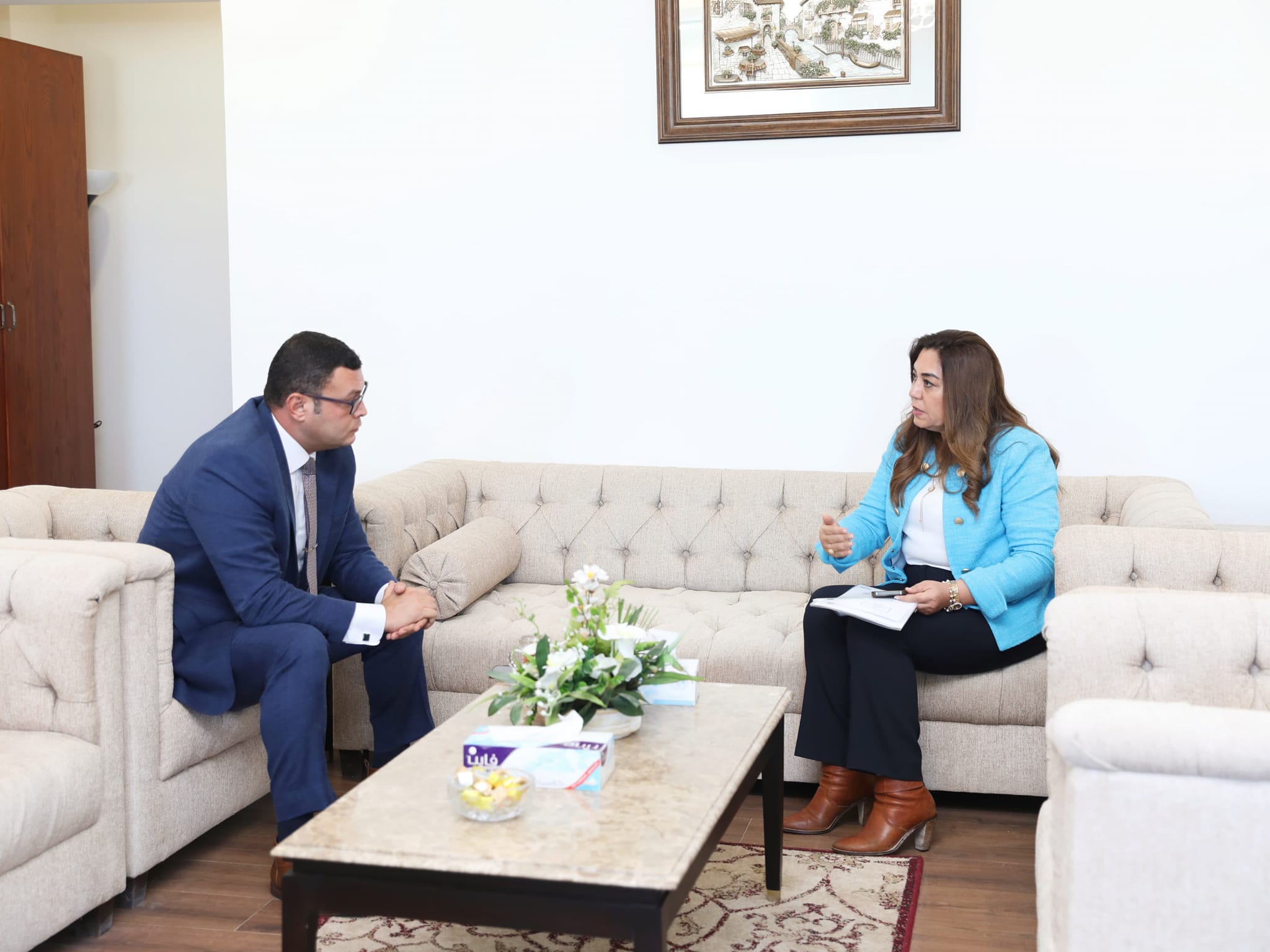 وزيرا التنمية المحلية والإسكان